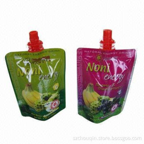 Juice Packs with Plastic Tamper-proof Cap, HACCP, FDA and SGS Marks